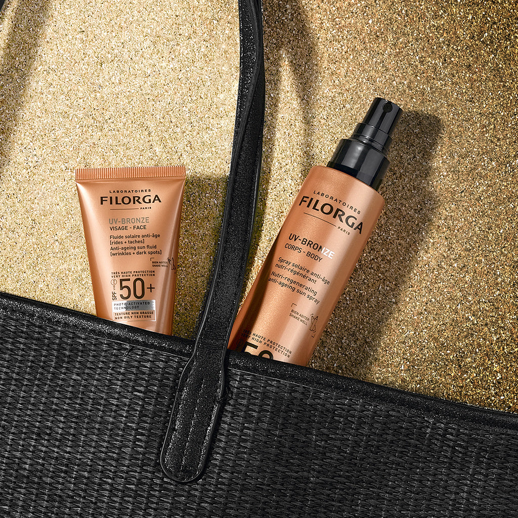 FILORGA veido kremas nuo saulės UV BRONZE FACE SPF 50+, 40 ml