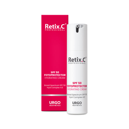 RETIX.C drėkinamasis veido kremas nuo saulės FOTOPROTECTOR SPF 50 HYDRATING CREAM, 50 ml