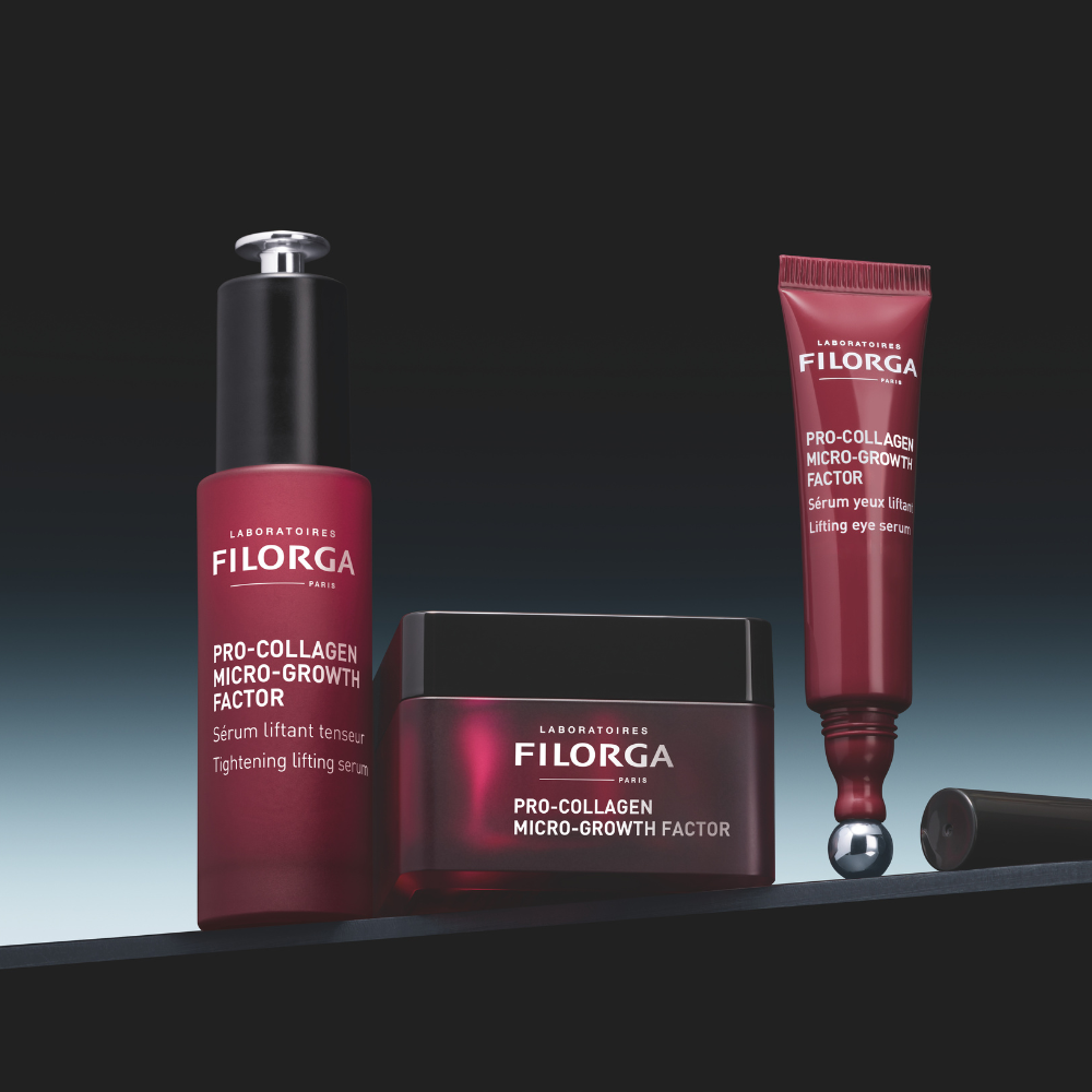 FILORGA veido serumas stangrumą praradusiai odai PRO-COLLAGEN MICRO-GROWTH FACTOR, 30 ml