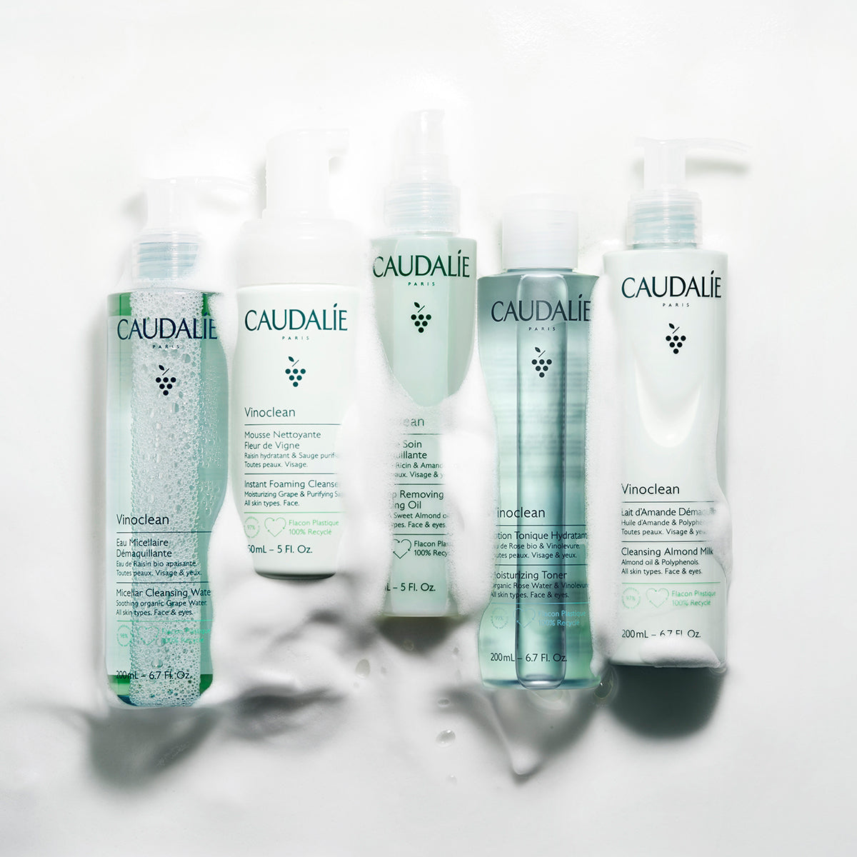 CAUDALIE micelinis vanduo VINOCLEAN MICELLAR CLEANSING WATER, 200 ml