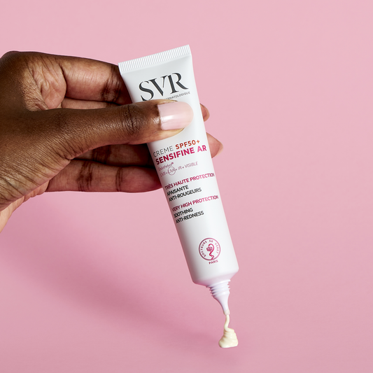 SVR veido kremas nuo saulės raustančiai odai SENSIFINE AR SPF 50+, 40 ml