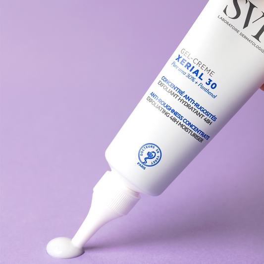 SVR kūno kremas-gelis su šlapalu įaugančių plaukelių profilaktikai XERIAL 30 GEL CREAM, 75 ml