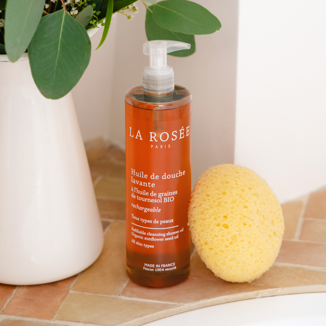 LA ROSÉE aliejinis kūno prausiklis CLEANSING SHOWER OIL, 400 ml