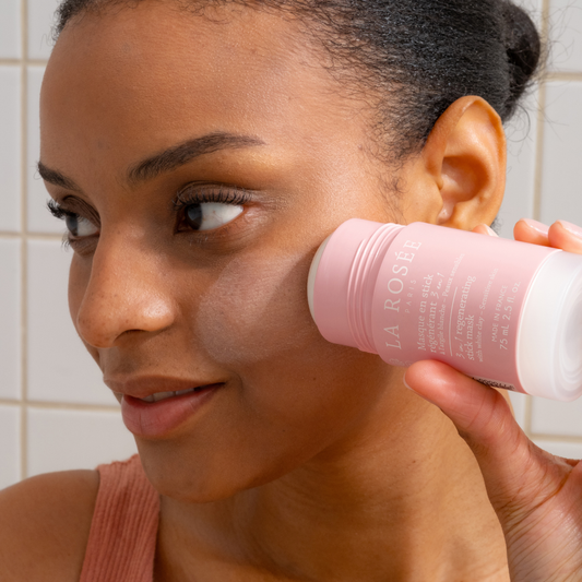 LA ROSÉE veido kaukė-pieštukas riebiai, mišriai odai 3 in 1 REGENERATING MASK STICK, 75 ml