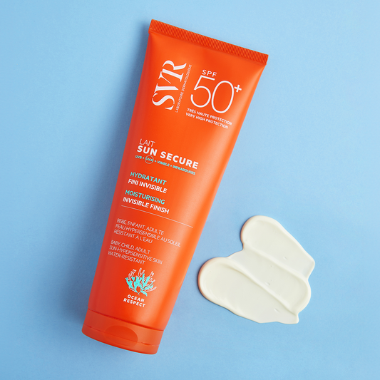 SVR veido ir kūno kremas nuo saulės sausai odai SUN SECURE LAIT, SPF 50+, 100 ml