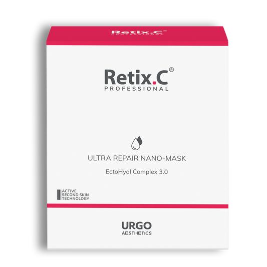 RETIX.C veido kaukės po procedūrų ULTRA REPAIR NANO-MASK, 8 vnt.