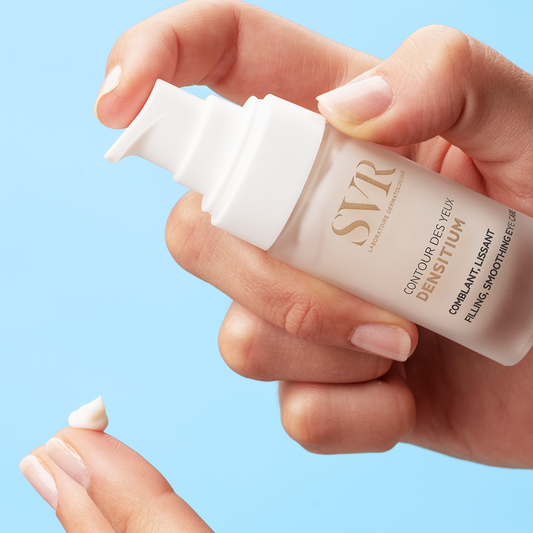 SVR paakių kremas su biokalciu jautriai, brandžiai odai DENSITIUM CONTOUR DES YEUX, 15 ml