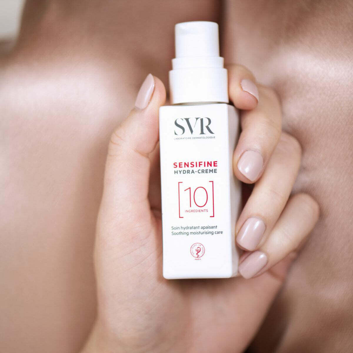 SVR veido kremas, itin jautriai, alergiškai odai SENSIFINE HYDRA, 40 ml