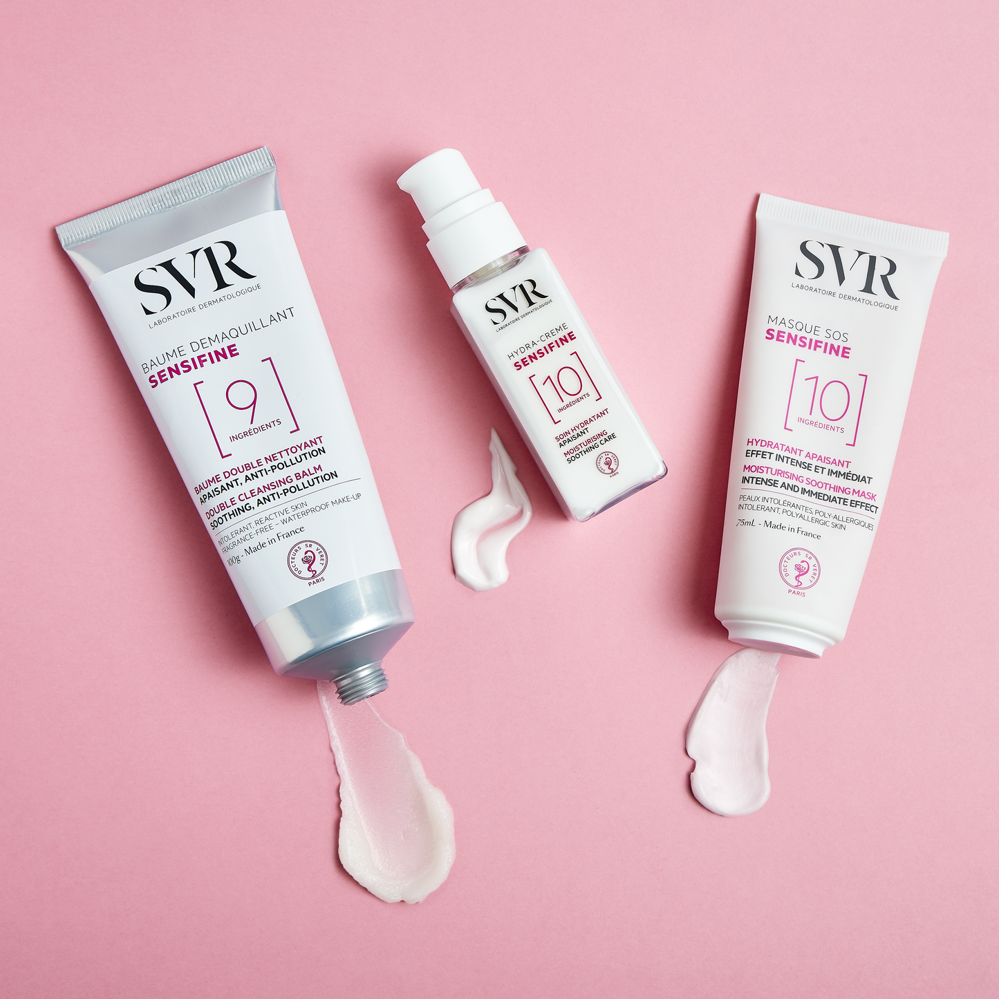 SVR veido kremas, itin jautriai, alergiškai odai SENSIFINE HYDRA, 40 ml