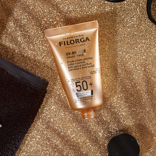 FILORGA veido kremas nuo saulės UV BRONZE FACE SPF 50+, 40 ml
