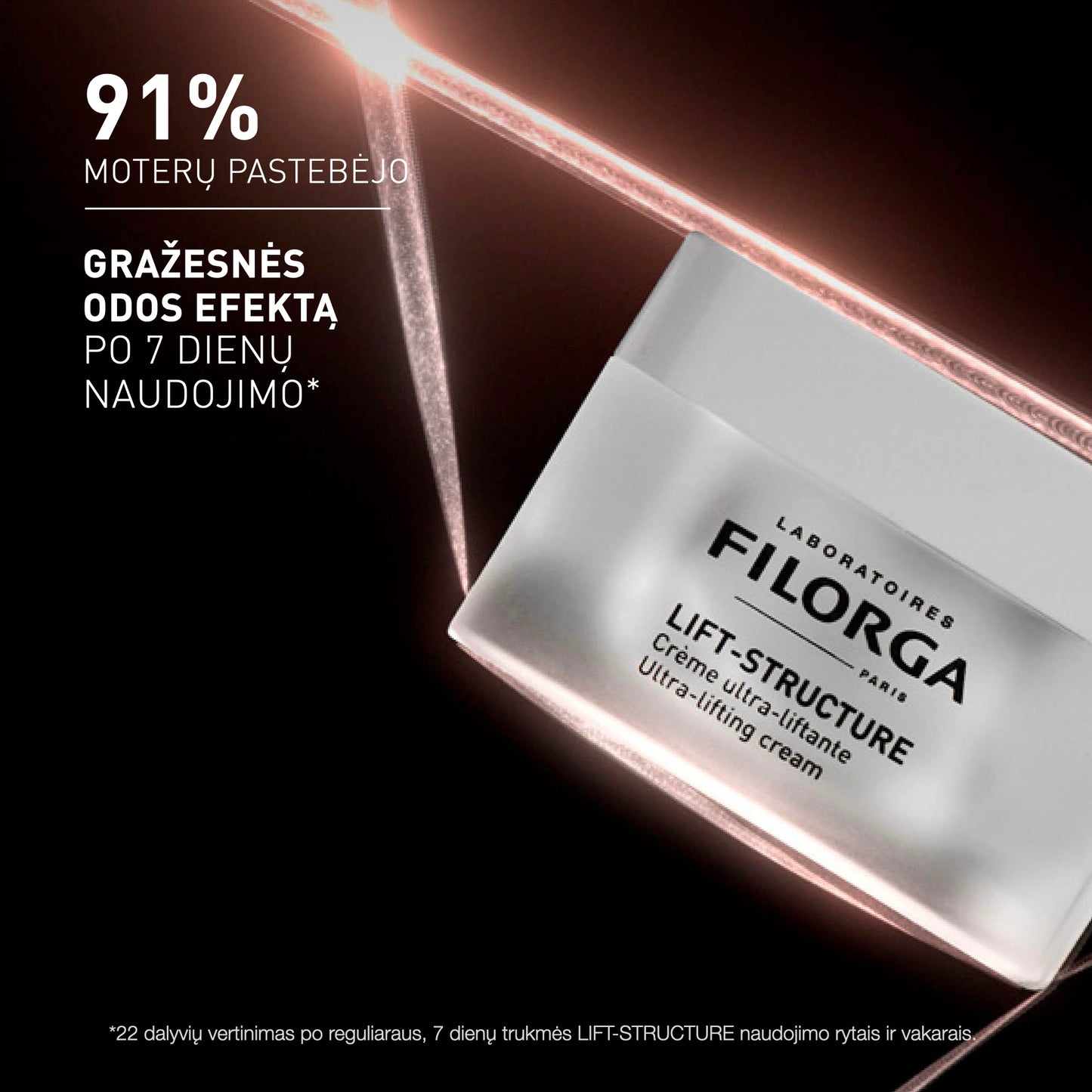 FILORGA dieninis veido kremas stangrumo stokojančiai odai LIFT-STRUCTURE, 50 ml