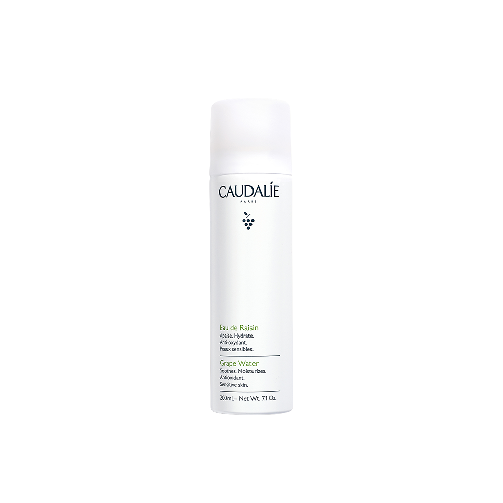 CAUDALIE veido dulksna VINOCLEAN GRAPE WATER HYDRATING FACE MIST, 200 ml