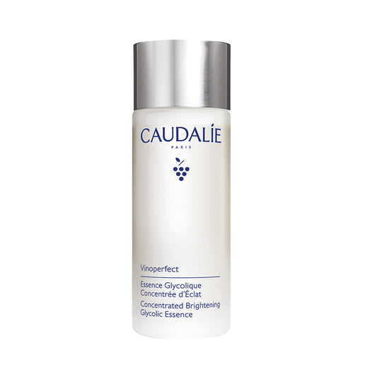CAUDALIE šveičiamasis veido losjonas pigmentuotai odai VINOPERFECT CONCENTRATED BRIGHTENING GLYCOLIC ESSENCE, 100 ml
