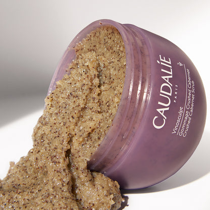 CAUDALIE kūno šveitiklis VINOSCULPT CRUSHED CABERNET SCRUB, 250 g