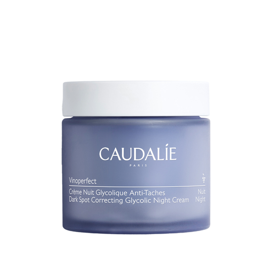 CAUDALIE naktinis veido kremas pigmentuotai odai VINOPERFECT GLYCOLIC NIGHT CREAM, 50 ml