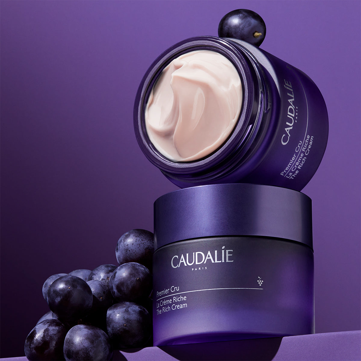 CAUDALIE veido kremas brandžiai, itin sausai odai PREMIER-CRU THE RICH CREAM, 50 ml
