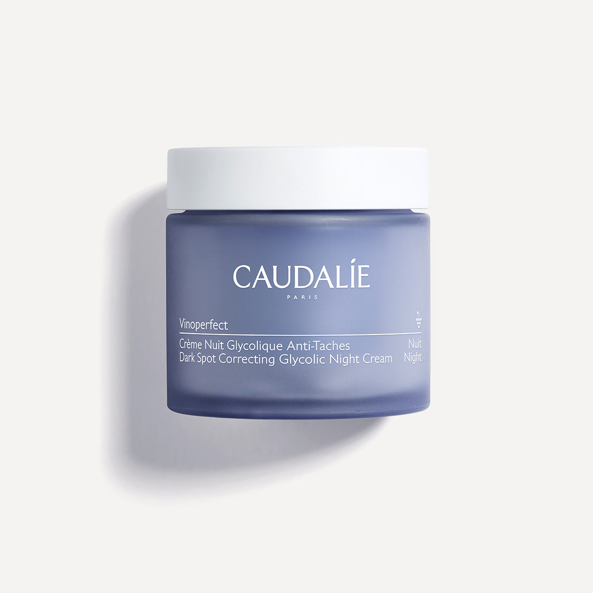 CAUDALIE naktinis veido kremas pigmentuotai odai VINOPERFECT GLYCOLIC NIGHT CREAM, 50 ml