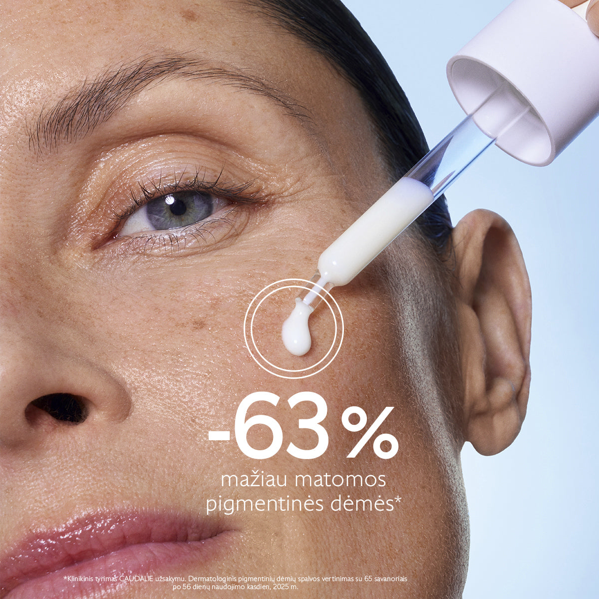 CAUDALIE skaistinantis veido serumas netolygiai odai VINOPERFECT BRIGHTENING DARK SPOT SERUM, 30 ml