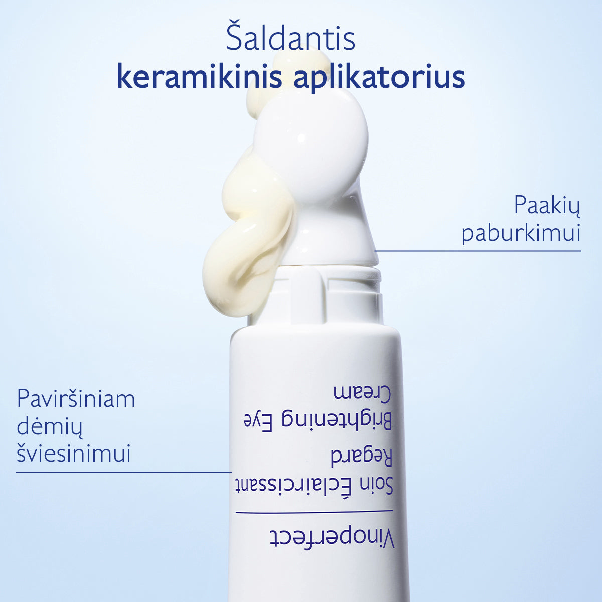CAUDALIE skaistinamasis paakių kremas VINOPERFECT BRIGHTENING EYE CREAM, 15 ml