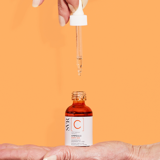 SVR veido serumas su vitaminu C pavargusiai odai AMPOULE [C] ANTI-OX, 30 ml
