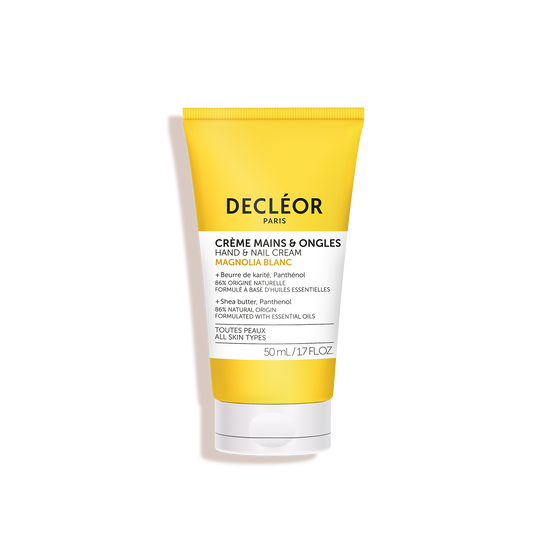 DECLÉOR rankų ir nagų odelių kremas HAND&NAIL CREAM WHITE MAGNOLIA, 50 ml