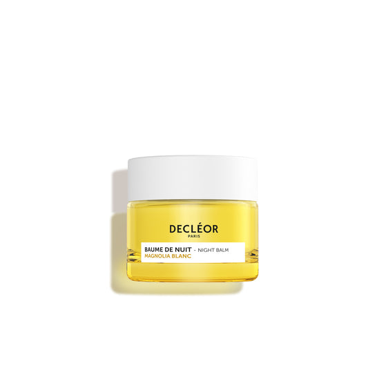 DECLÉOR atkuriamasis naktinis balzamas NIGHT BALM WHITE MAGNOLIA, 15 ml
