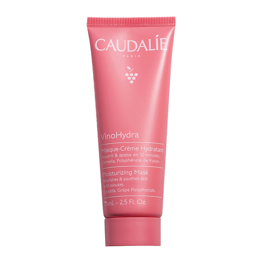 CAUDALIE veido kaukė su hialuronu VINOHYDRA MOISTURIZING MASK, 75 ml