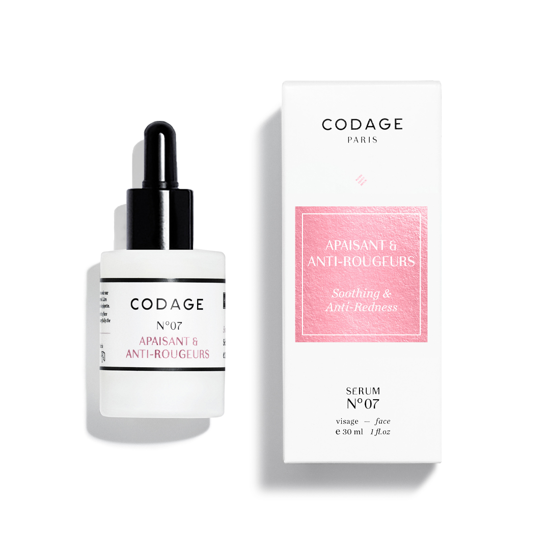 CODAGE veido serumas jautriai, raustančiai odai SERUM N°07, 30 ml