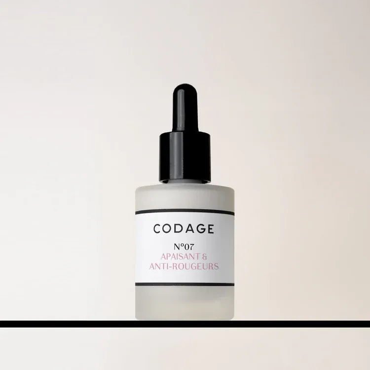 CODAGE veido serumas jautriai, raustančiai odai SERUM N°07, 30 ml