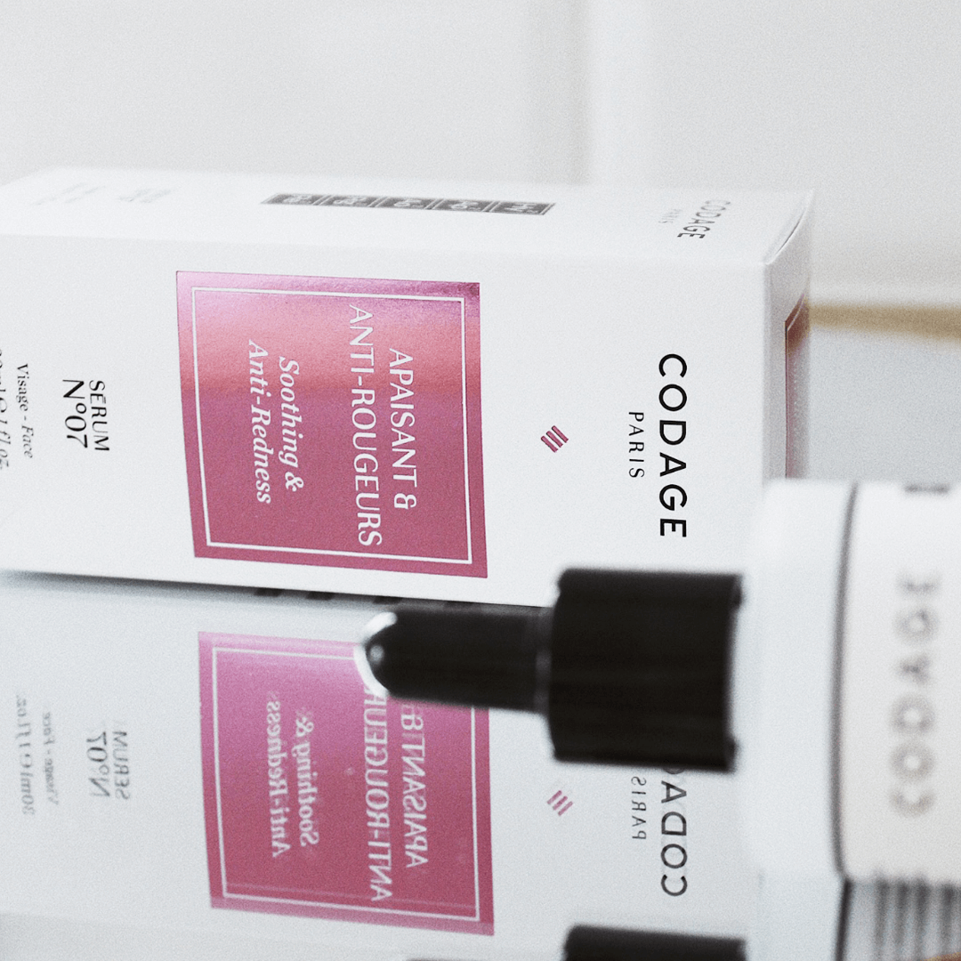 CODAGE veido serumas jautriai, raustančiai odai SERUM N°07, 30 ml