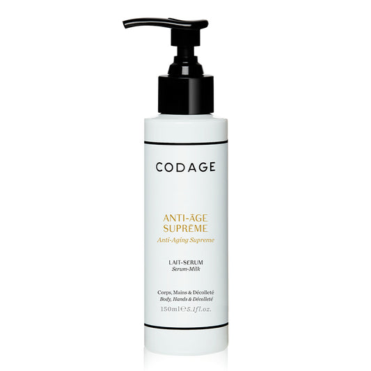 CODAGE kūno kremas-losjonas ANTI-AGING SUPREME SERUM MILK, 150 ml