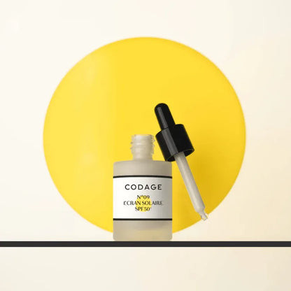 CODAGE veido serumas nuo saulės SERUM N°09: Sun Shield SPF 50+, 30 ml