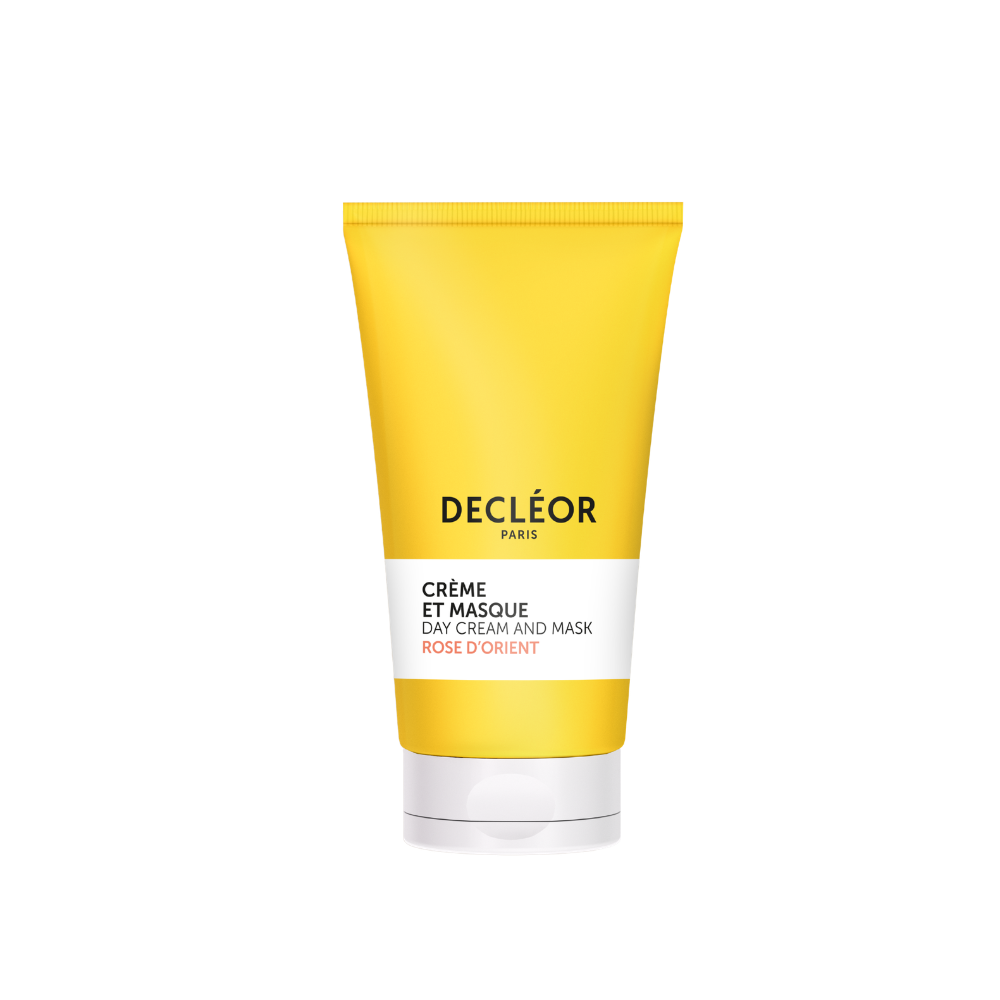 DECLÉOR raminamasis veido kremas-kaukė CREAM &amp; MASK ROSE DAMASCENA, 50 ml