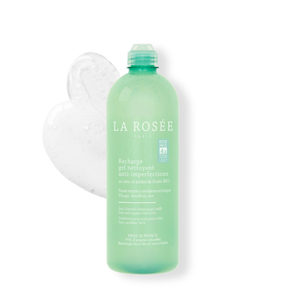 LA ROSÉE veido prausiklis probleminei odai ANTI-BLEMISH CLEANSING GEL REFILL, 400 ml