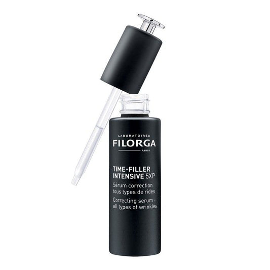 FILORGA veido serumas brandžiai odai su ryškėjančiomis raukšlėmis TIME-FILLER INTENSIVE 5XP, 30 ml