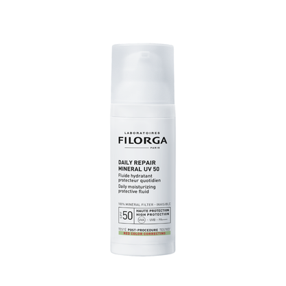 FILORGA veido kremas nuo saulės po procedūrų DAILY REPAIR MINERAL UV 50
