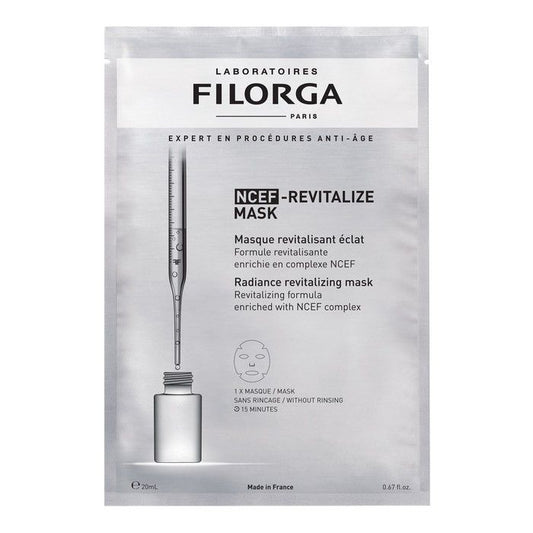 FILORGA lakštinė veido kaukė skaistumo stokojančiai odai NCEF-REVITALIZE MASK, 1 vnt.
