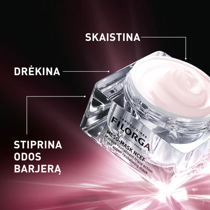 FILORGA kreminė veido kaukė odai su nuovargio požymiais MESO-MASK NCEF, 50 ml