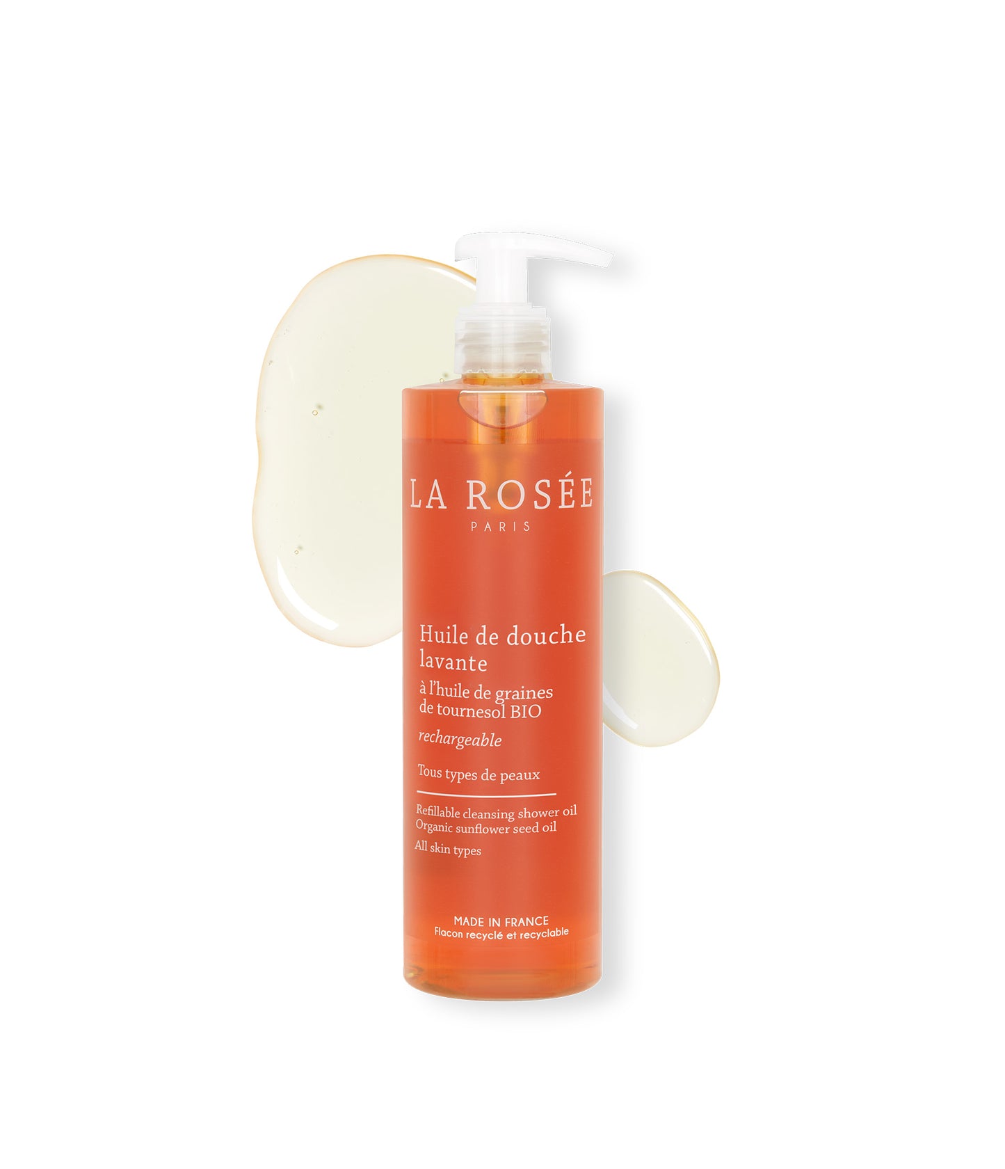 LA ROSÉE aliejinis kūno prausiklis CLEANSING SHOWER OIL, 400 ml