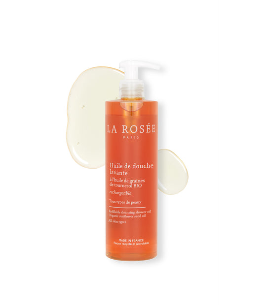 LA ROSÉE aliejinis kūno prausiklis CLEANSING SHOWER OIL, 400 ml