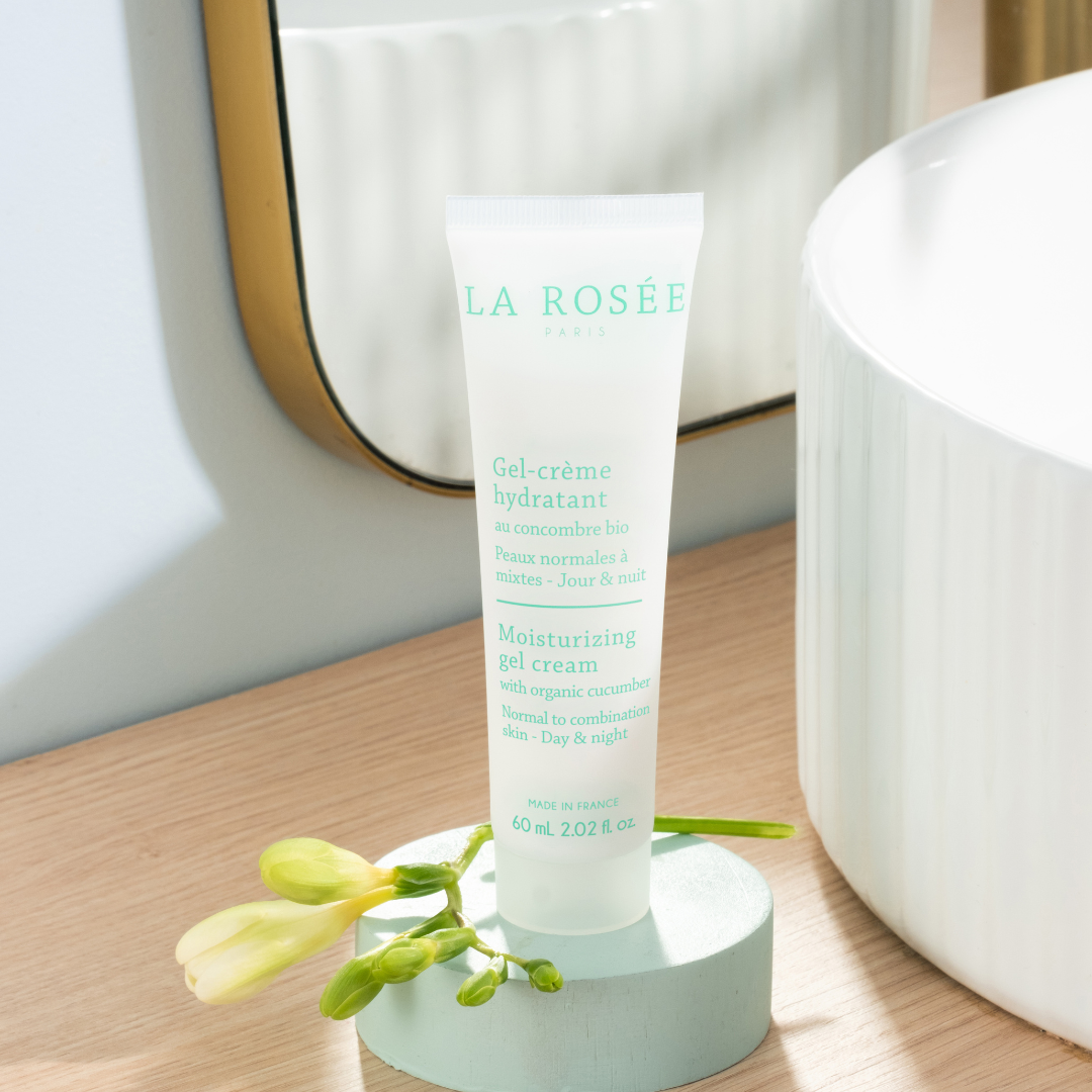 LA ROSÉE veido kremas-gelis riebiai, mišriai odai MOISTURISING CREAM-GEL, 60 ml