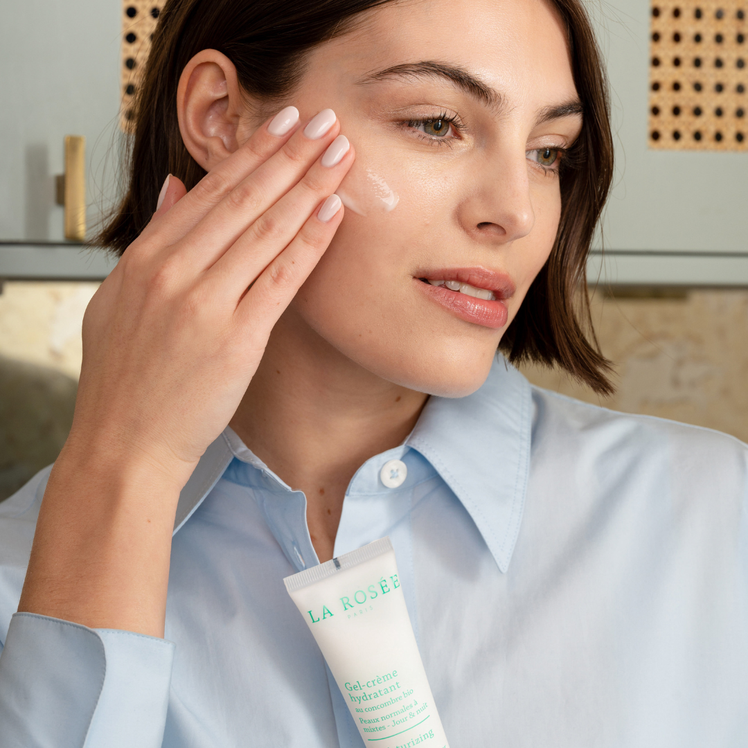 LA ROSÉE veido kremas-gelis riebiai, mišriai odai MOISTURISING CREAM-GEL, 60 ml