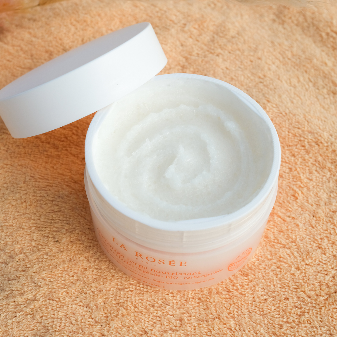 LA ROSÉE kūno šveitiklis sausai odai NOURISHING BODY SCRUB, 200 g