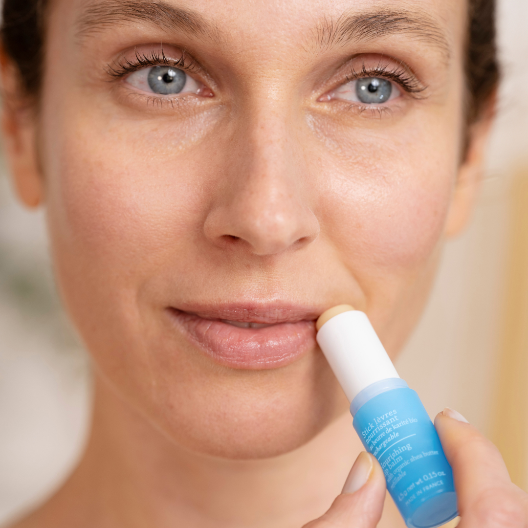 LA ROSÉE lūpų balzamas NOURISHING REFILLABLE LIP BALM, 4,5 g