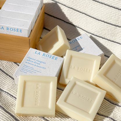 LA ROSÉE muilas sausai, jautriai kūno ir veido odai ULTRA-MILD EXTRA RICH SOAP, 100 g