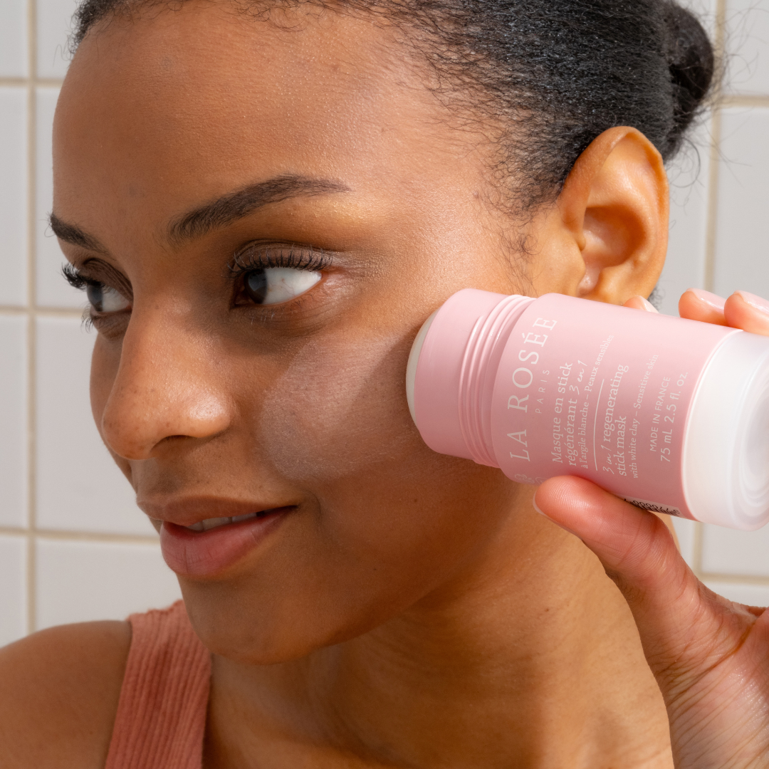 LA ROSÉE veido kaukė-pieštukas riebiai, mišriai odai 3 in 1 REGENERATING MASK STICK, 75 ml