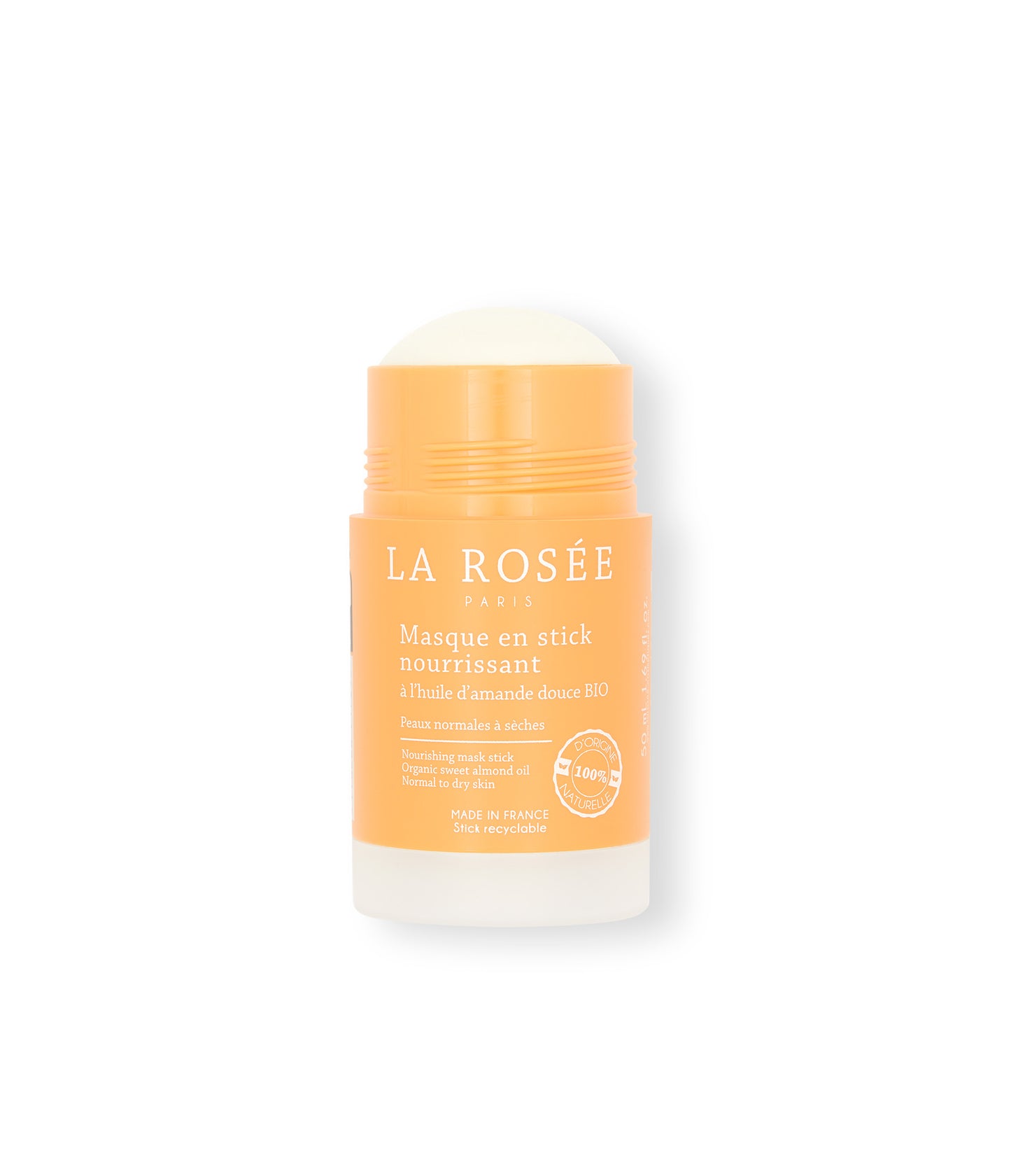 LA ROSÉE veido kaukė-pieštukas dehidratuotai, itin sausai odai NOURISHING MASK STICK, 50 ml