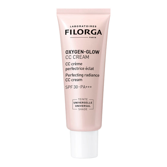 FILORGA veido kremas nuo saulės brandžiai, skaistumo stokojančiai veido odai OXYGEN-GLOW CC, 50 ml