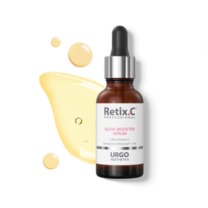RETIX.C veido serumas pigmentuotai, skaistumo stokojančiai odai GLOW BOOSTER SERUM, 30 ml
