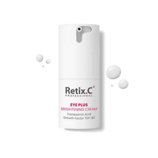 RETIX.C paakių kremas su traneksamo rūgštimi EYE PLUS BRIGHTENING CREAM, 15 ml